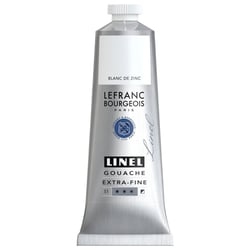 Gouache - Extra-fine - Blanc de Titane - Lefranc Bourgeois - Linel - 60ml