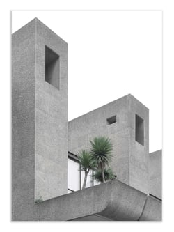 Affiche 30 x 40 cm - Lonely Palms No2 - Minorstep