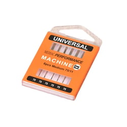 Assortiment de 6 aiguilles machine à coudre universelles taille 75