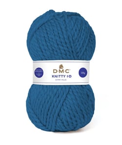 Pelote à tricoter Knitty 10 - 100GR - DMC Bleu (994)