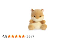 Peluche Hamster Happy - Palm Pals - Aurora