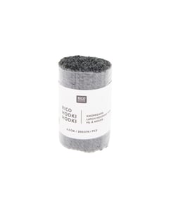 Fil à nouer 6,5 cm - Rico Hooki Hooki - Rico Design Anthracite Gris