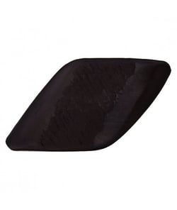 Carte de 2 boutons fantaisies rectangulaire Noir 34mm - Union Knopf Noir