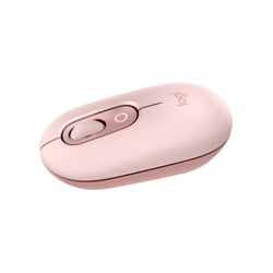 Souris sans fil Logitech Pop Mouse Rose - Technologie FLOW - 1200 dpi