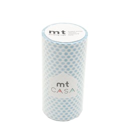 MT CASA POIS 10cm bleu glacier - dot ice - 10 m x 100mm