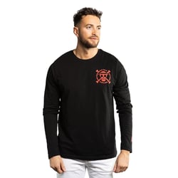 T-shirt homme manches longues avec print One Piece Luffy - Taille S - Capslab