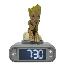Réveil avec veilleuse Groot des Gardiens de la Galaxie 3D
