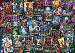 Puzzle 1000 pièces - Cartes de Tarot - Schmidt Spiele