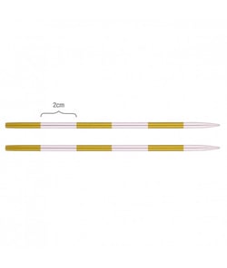 Aiguilles à tricoter interchangeables Smartstix du N° 3 à 8 - Knitpro taille n°3,5