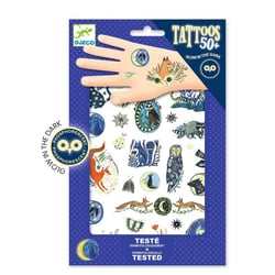 Tatouages – Reflets de nuit - Djeco - Bleu