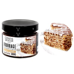 Fourrage croustillant cacao-noisette & gaufrette - 300 g