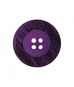 Carte de 2 boutons Panier Lilas rond 28mm - Union Knopf Violet