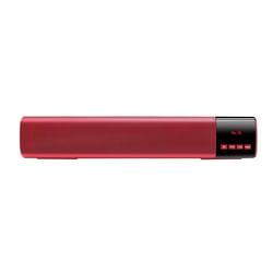 Barre De Son Bluetooth Portable 10W Haute Puissance Avec Subwoofer Pour TV Ordinateur Téléphone Rouge YONIS