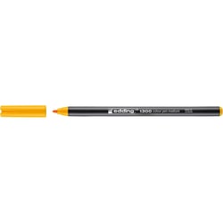 Lot de 5 feutres de coloriage pointe ronde moyenne - EDDING - Jaune brillant - 1300 - 2 mm