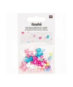 Mini kit perles enfant - Chevaux - 1 bracelet