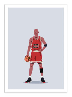 Affiche 30 x 40 cm - MJ - Elad Shagrir