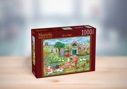 Puzzle 1000 pièces - Maison de Ferme
