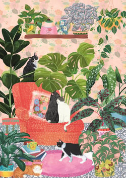 Puzzle 1000 pièces - L'Art De La Couleur : Home Sweet Home - Trefl