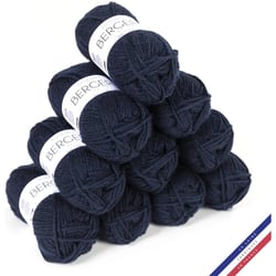 10 pelotes de laine - Crépuscule - 100% acrylique - Bergère de France - Barisienne 7