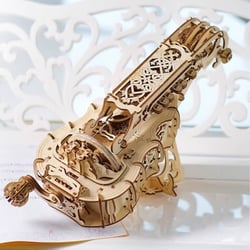 Puzzle 3D en bois Vielle à roue à monter - Maquette - CADEAU MAESTRO