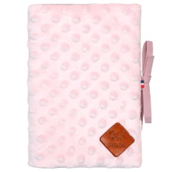 Protège carnet de santé en Minky
