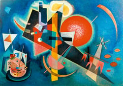 Puzzle 1000 pièces - Kandinsky - In Blue, 1925 - Bluebird Puzzle
