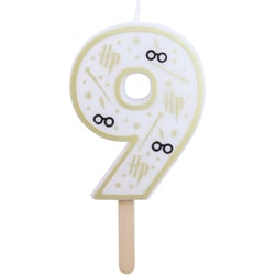 Bougie Harry Potter - chiffre 9