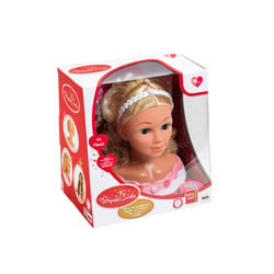 Tête à coiffer Princesse Coralie "Rose"