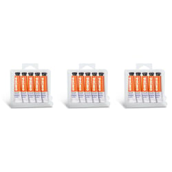 Lot de 3 tubes 12 ml - Peinture gouache PRIMO - Orange 250 - Fine
