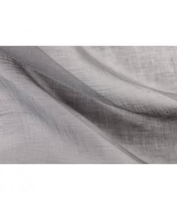 Tissu voile de lin grande largeur 300cm - LINDER de 300 cm de largeur Gris vendu par 50 cm