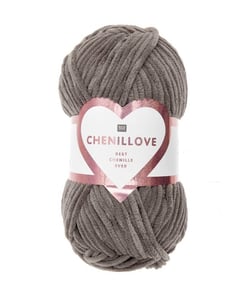 Découvrez le Confort et la Douceur de la Pelote Velours Creative Chenillove 100GR de Rico Design 12 Marron Brun