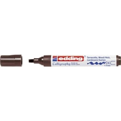 Marqueur calligraphie 1-5 mm - Edding - Marron foncé - Calligraphy