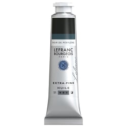 Peinture à l'huile - Extra-fine - Noir de Pérylène - 806 - Lefranc Bourgeois - 40ml
