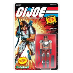G.I. Joe - Figurine G.I. Joe Comic ReAction+ Zartan - Super7