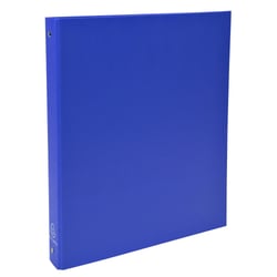 Classeur rembordé polypropylène 4 anneaux 30mm - A4 - Bleu - x 20 - Exacompta