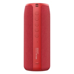Enceinte Bluetooth Portable Stéréo Camouflage Avec Micro et Appels Mains Libres Rouge YONIS