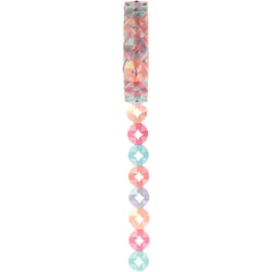 Ruban adhésif Washi Tape dentelle, L : 10 mm, 5 m/ 1 rouleau