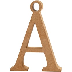 Lettre, Å, H : 8 cm, ép. 1,5 cm, 1 pièce