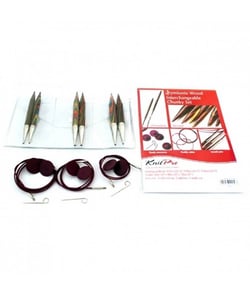 Set CHUNKY aiguilles circulaires Symfonie - Knitpro Multicolore