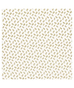 Tissu coton fleurettes de 140 cm de largeur 23 Curry vendu par 50 cm