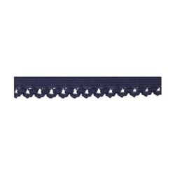 Bobine 25m élastique lingerie 12mm Bleu marine 12mm