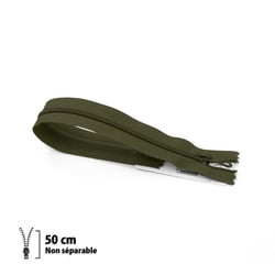 Fermeture éclair Z51 - Prestil O 4mm - 50 cm