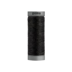 Prima Mercerie | Fil à coudre | fil polyester résistant | bobine de fil de 30 m| noir