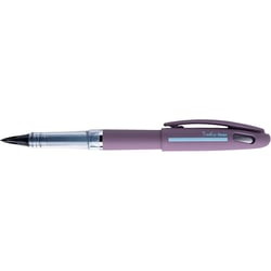 Feutre plume Pentel Tradio - Encre noire - Pointe moyenne - Corps mauve mat
