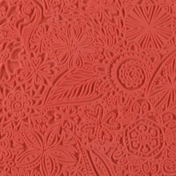 Cernit - Plaque de texture Cernit 9 cm Flowers