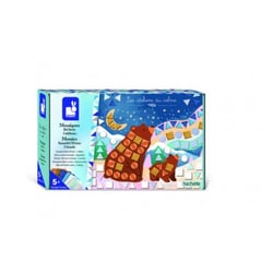Boite de mosaiques Bel Hiver - Janod - Aqua