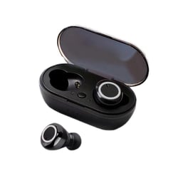 Ecouteurs Bluetooth Sans Fil Touch Haute Qualité Sonore 10m Distance Noir Bleu YONIS