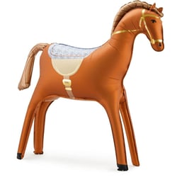 Ballon Aluminium Géant Cheval & Équitation - Cheval Brun   112 cm