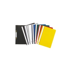 Chemise de présentation à lamelles Polypropylène standard - A4 - Couleurs assorties - x 25 - Exacompta