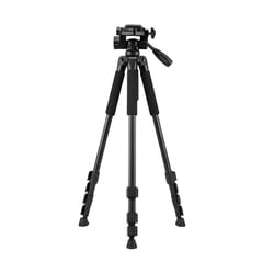 Avizar Trépied Multifonction Réglable 1.6m Rotatif avec Support pour Smartphone Noir